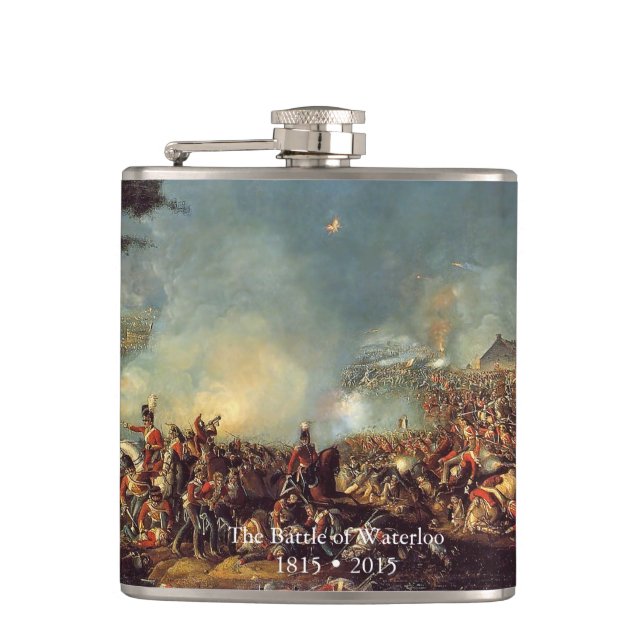 Cantil Batalha de Waterloo por William Sadler (Frente)