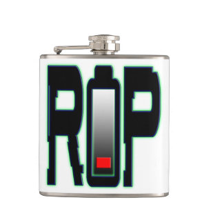 Cantil Bateria RIP - Frasco com vinil