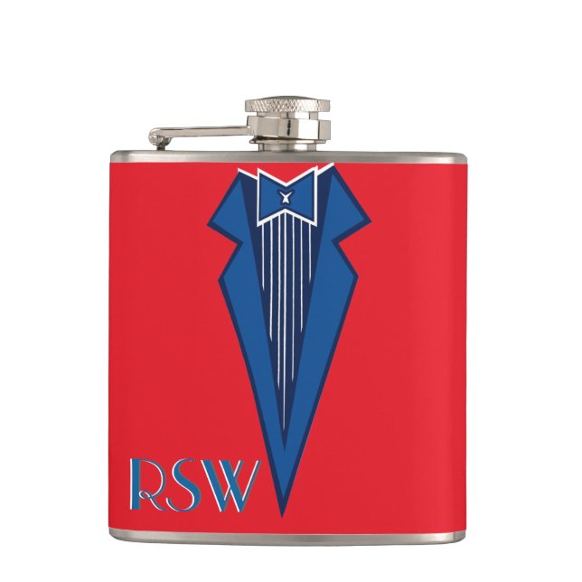 Cantil Bauhaus Tuxedo - RB (Personal Flask) (Frente)