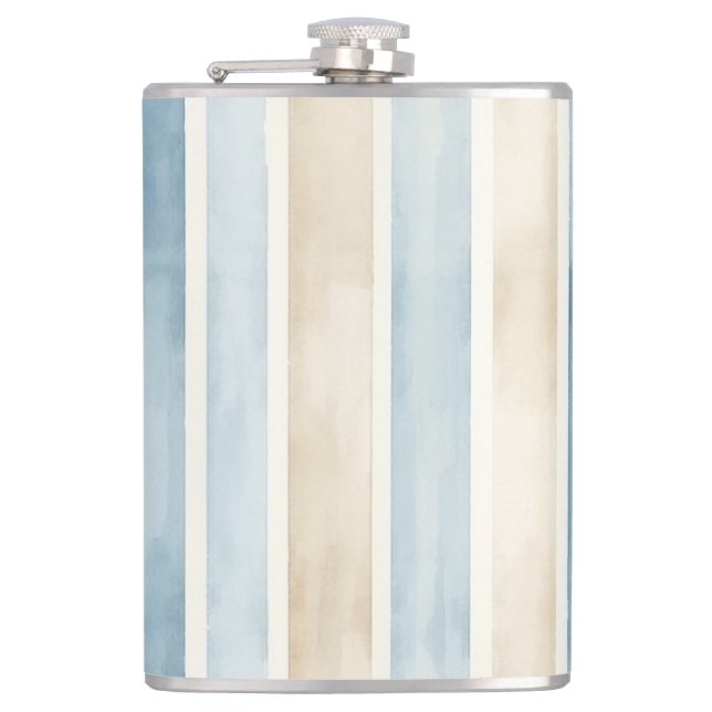 Cantil Beach Blue Cream Stripes (Frente)