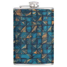 Cantil Beautiful Patchwork "Look" in Dark Teal