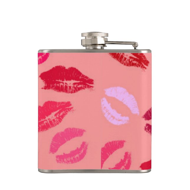 CANTIL BEBER FLASK - DESIGN DE BEIJO QUENTE POR ESPORTES  (Verso)