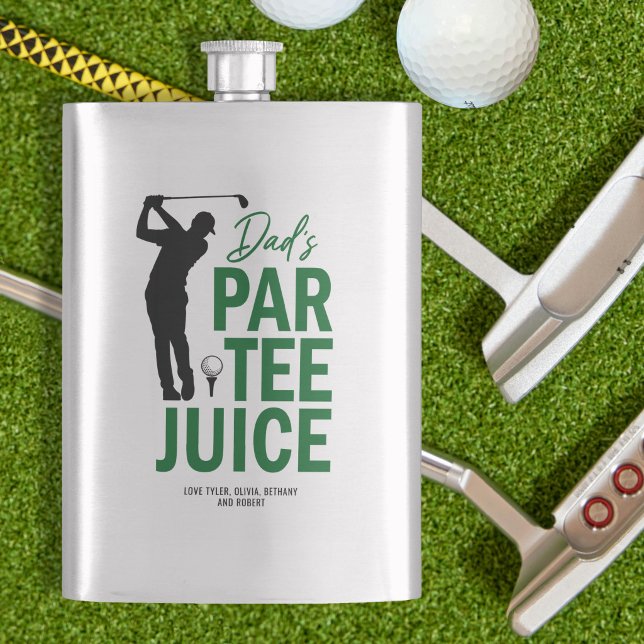 Cantil Bebida de Golfe "Suco da Festa do Papai" Divertida (Criador carregado)