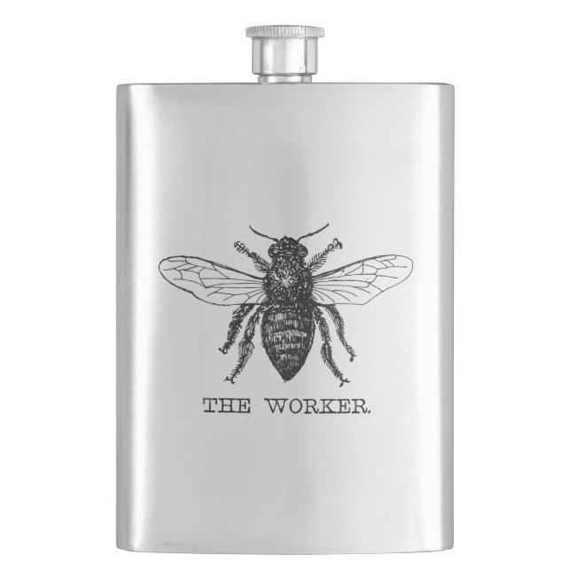 Cantil Bee Worker Honey Black Bumblebee (Frente)