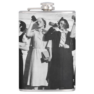 Cantil Beer Drinkers Vintage Fotografia de 1930