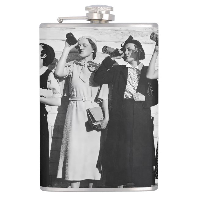 Cantil Beer Drinkers Vintage Fotografia de 1930 (Frente)