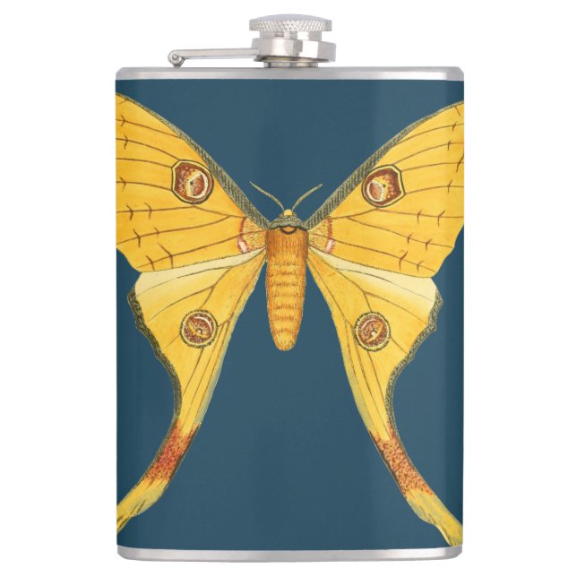 Cantil Bela borboleta no azul escuro (Frente)