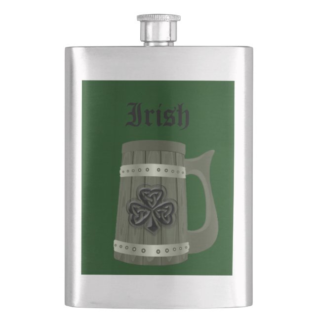 Cantil Bela caneca irlandesa sortuda (Frente)