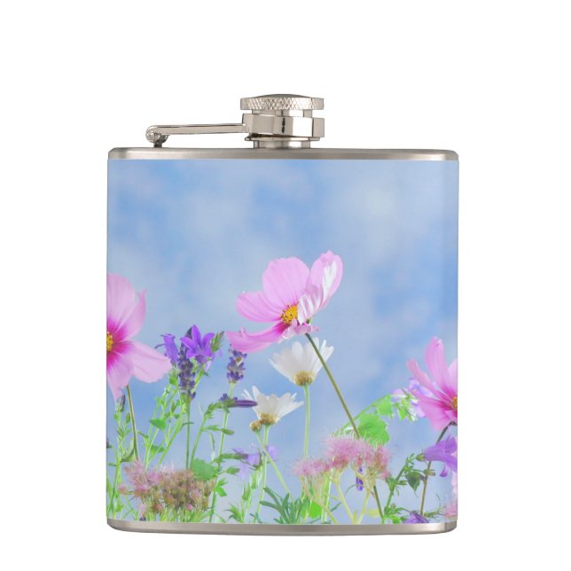 Cantil Belas flores silvestres da primavera (Frente)