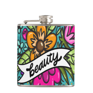 Cantil Beleza do travesseiro decorativo com flores