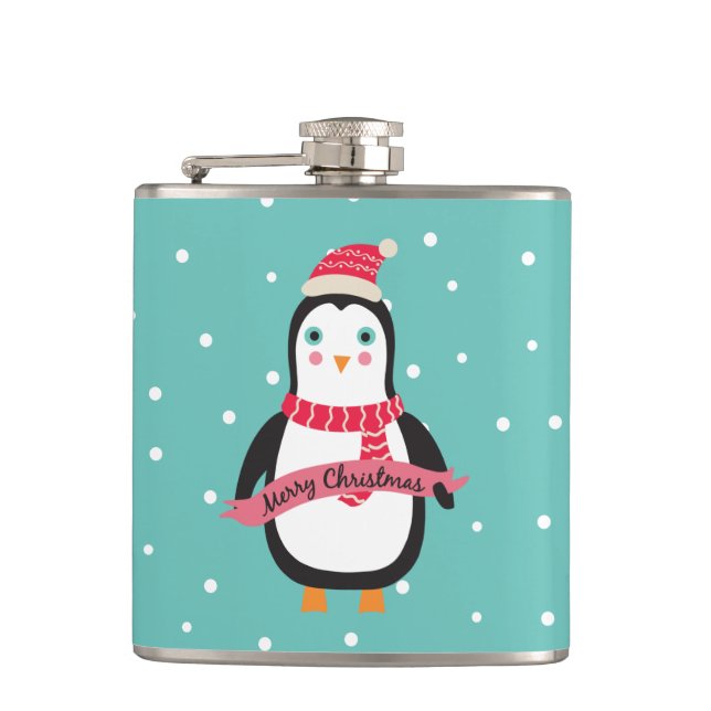 Cantil Belo Penquim de Natal "Feliz Natal" (Frente)