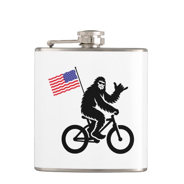 Cantil Bigfoot Cycling American Flag (Frente)