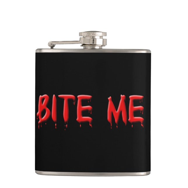 Cantil Bite Me Flask (Frente)