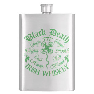 Cantil Black Death 777 - Honey Irish Whiskey - Sem mancha