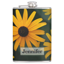 Black Eyed Susan Flask