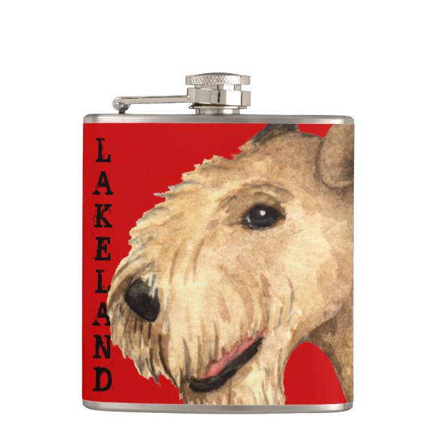 Cantil Bloco de Cores de Terrier Lakeland (Frente)