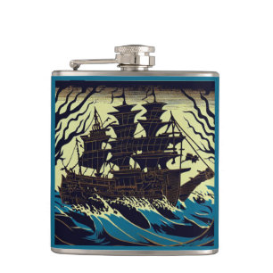 Cantil Bloco de madeira para navios à vela assombrados 3