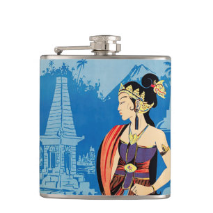 Cantil Blue Buddha Flask