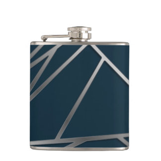 Cantil Blue Silver Modern Geométrico