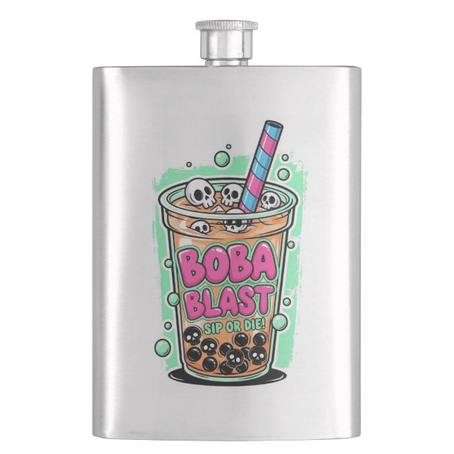 Cantil Boba Blast – Beba ou Morra! Frasco (Frente)