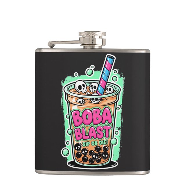 Cantil Boba Blast – Beba ou Morra! Frasco (Frente)