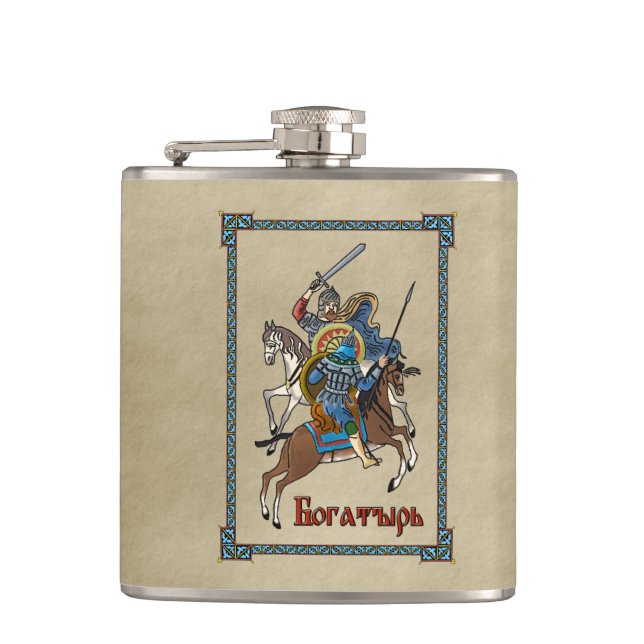 Cantil Bogatyr russo medieval (Frente)
