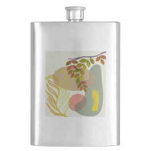 Cantil Boho Amarelo Botânico Verde