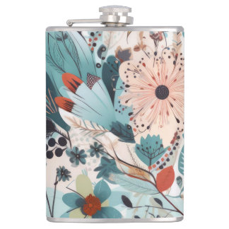 Cantil Boho Floral Impressão