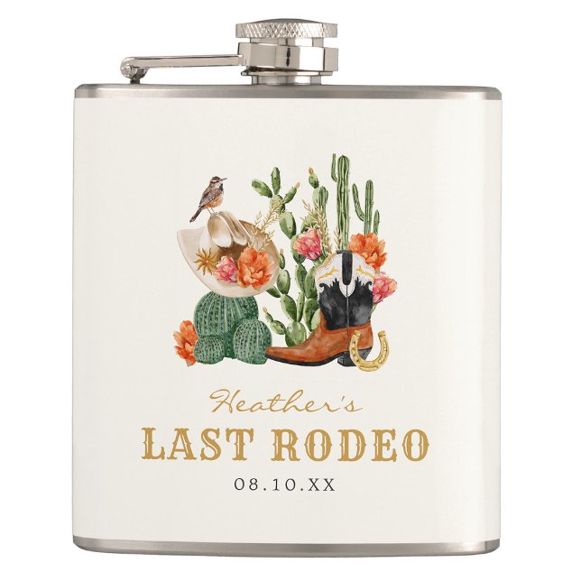 Cantil Boho Ocidental (Western Theme Boho Flask by Painted Paperie
)