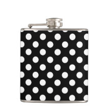 Bolinhas brancas em preto