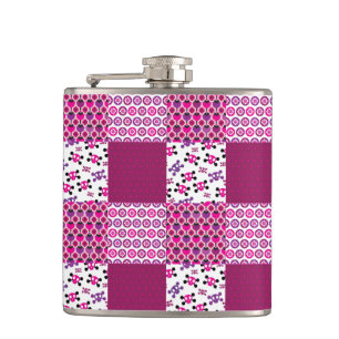 Cantil Bolinhas retros do crânio da flor