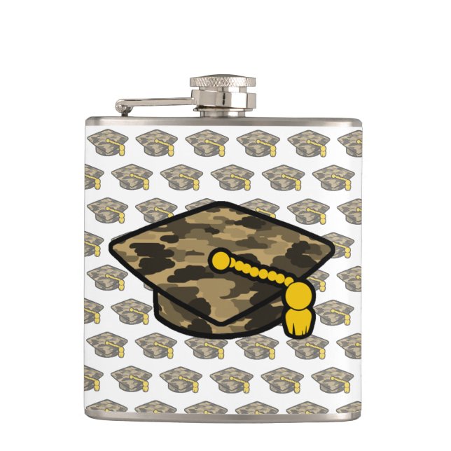 Cantil  Boné de formatura Khaki Camo (Frente)