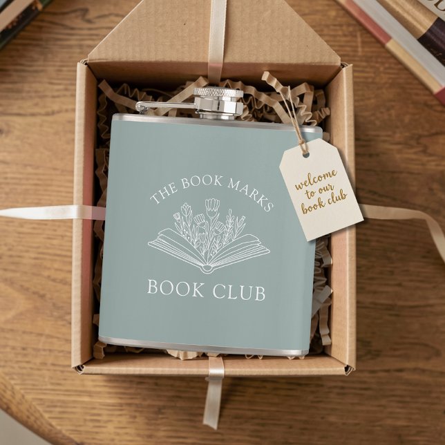 Cantil Book Club Name Personalized Gift Favor (Criador carregado)