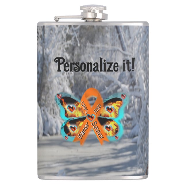 Cantil borboleta de Sobrevivência do Guerreiro RSD CRPS p (Frente)