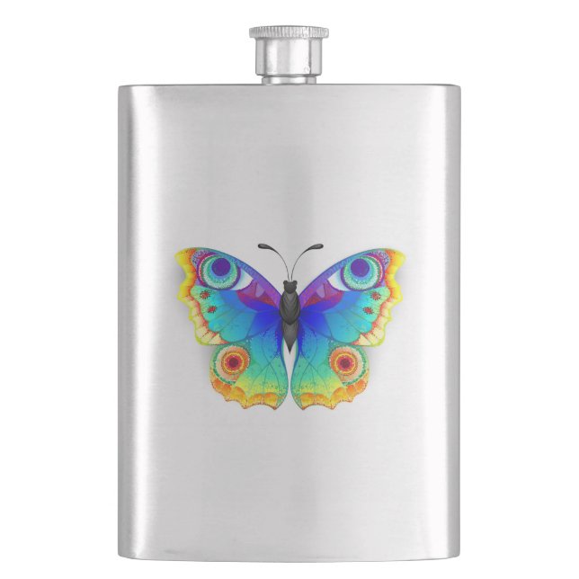 Cantil Borboleta Pavão Olho Arco-íris (Frente)