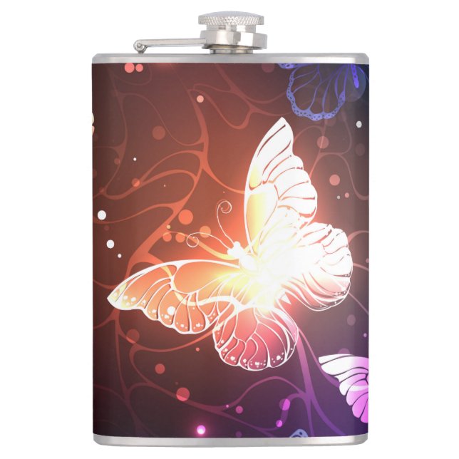 Cantil Borboletas noturnas brilhantes (Frente)