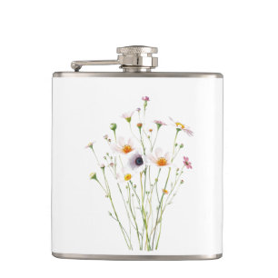Cantil Bouquet de aquarela de flores silvestres