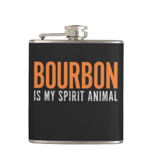 Cantil Bourbon É o Meu Espírito Animal Vintage Americano