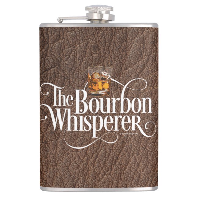 Cantil Bourbon Whisperer Flask (Frente)