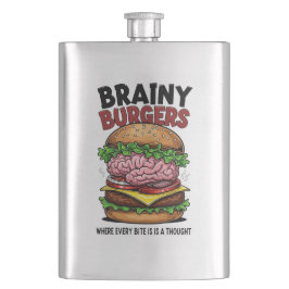 Cantil Brainy Burgers Flask