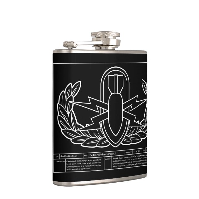 Cantil Branco técnico do desenho do EOD (Direita)