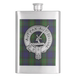 Cantil Brasão e Tartan do Clã Gunn