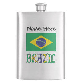 Cantil Brasil: Personalização Negra Bandeira