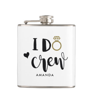Cantil Bridesmaid I Do Crew Black and White