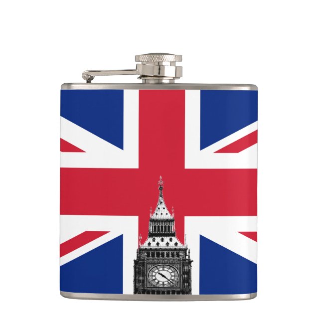 Cantil British Flag & Big Ben, Reino Unido (Frente)