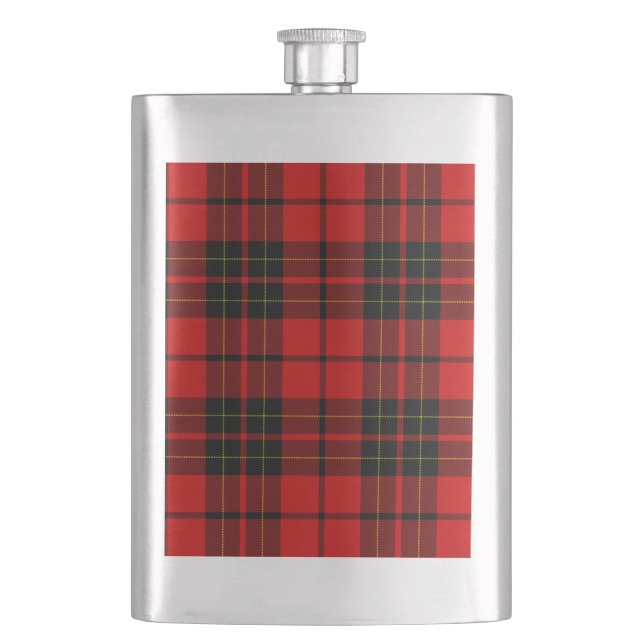 Cantil Brodie clan tartan red xadrez (Frente)