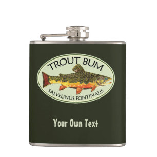 Cantil Brook Trout Bum Pescar Humoroso