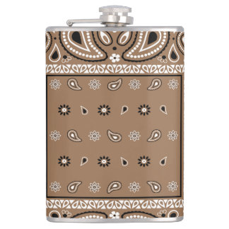 Cantil Brown Bandana Paisley Country Hip Hop Cowboy