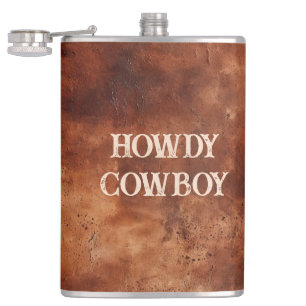 Cantil Brown Ocidental Howdy Cowboy Brown