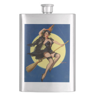 Cantil Bruxa de Halloween Pin Up Garota Bruxa